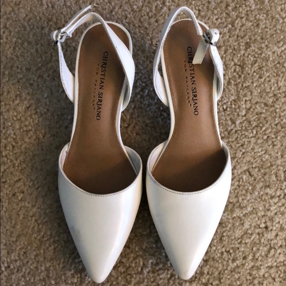 White heels